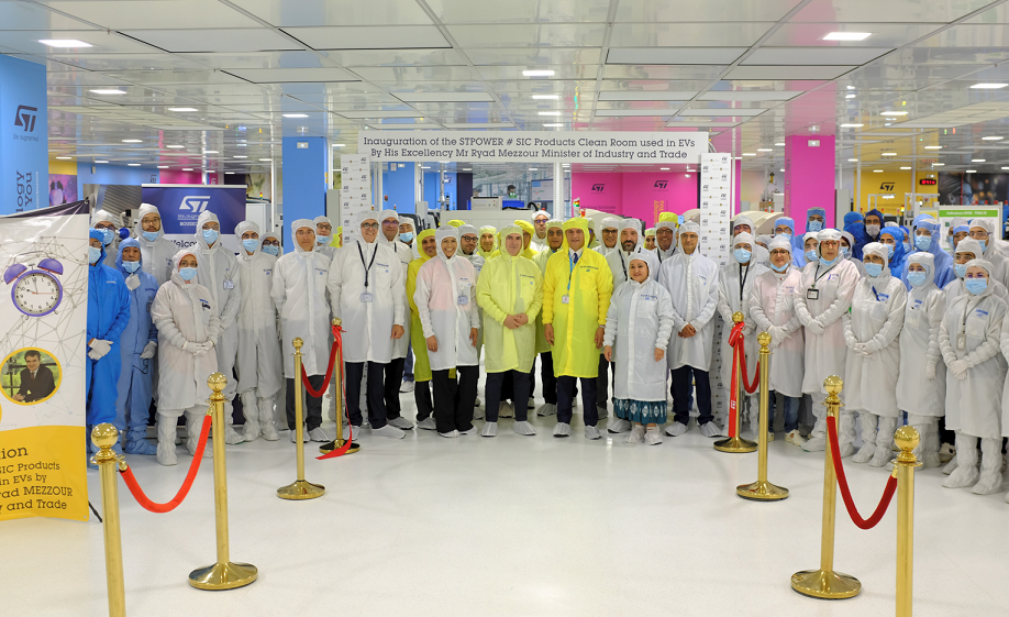 Véhicules électriques : STMicroelectronics inaugure sa nouvelle ligne de production à Bouskoura